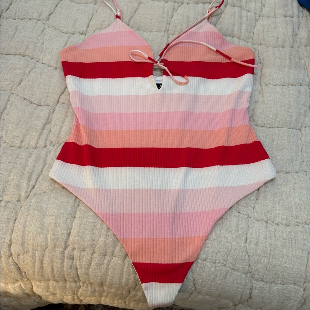 AFRM tie front bodysuit